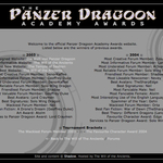 The Panzer Dragoon Academy Awards