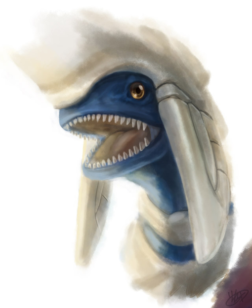 The Blue Dragon's Head