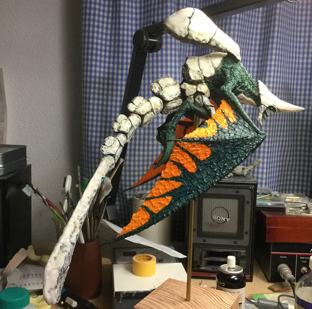 Prototype Dragon Sculpture (3 of 6)