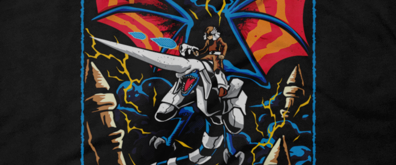 "Dragon of Saturn" T-Shirt Available From Draculabyte