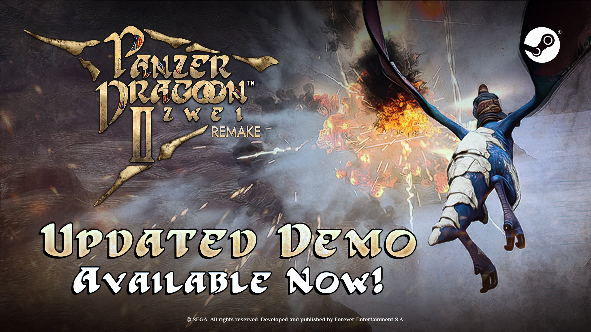Panzer Dragoon Zwei: Remake Updated Demo Now Available on Steam