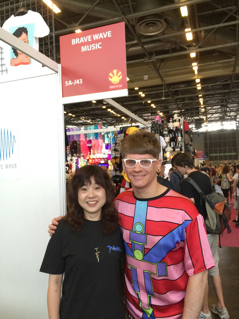 Saori Kobayashi and Matt Slade at Japan Expo 2015 (1 of 2)