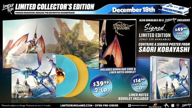 Panzer Dragoon: Remake The Definitive Soundtrack Limited Collector's Edition