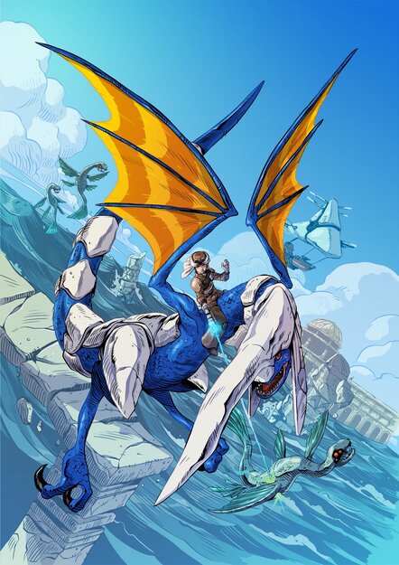 SEGA Powered Magazine Panzer Dragoon Cover