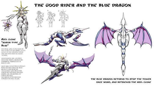 The Good Rider and the Blue Dragon