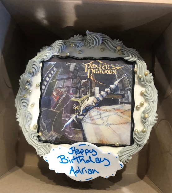 Panzer Dragoon Birthday Cake