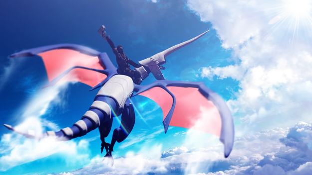 Blue Dragon Render