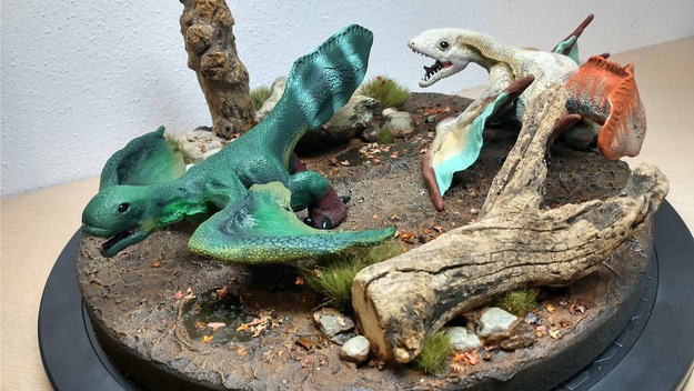 Panzer Dragoon Diorama