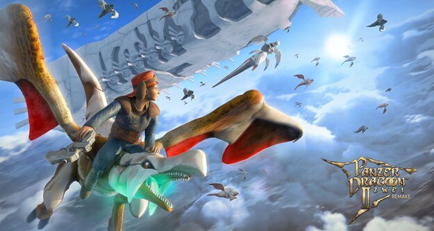 Panzer Dragoon II Zwei: Remake Key Art