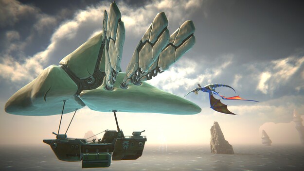Panzer Dragoon: Remake Episode 1 Screenshot