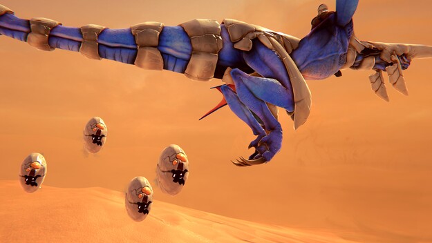 Panzer Dragoon: Remake Episode 2 Screenshot