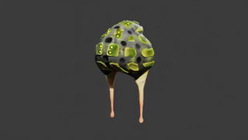 Gelata Urchin 3D Model